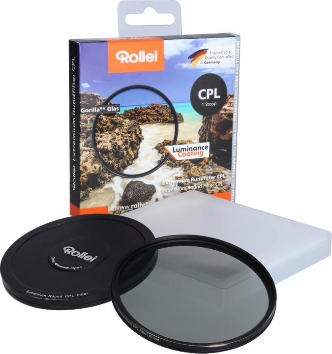 Produktbild Rollei F:X Pro Rundfilter CPL 67 mm (67 mm, Polarisationsfilter, 77 mm)