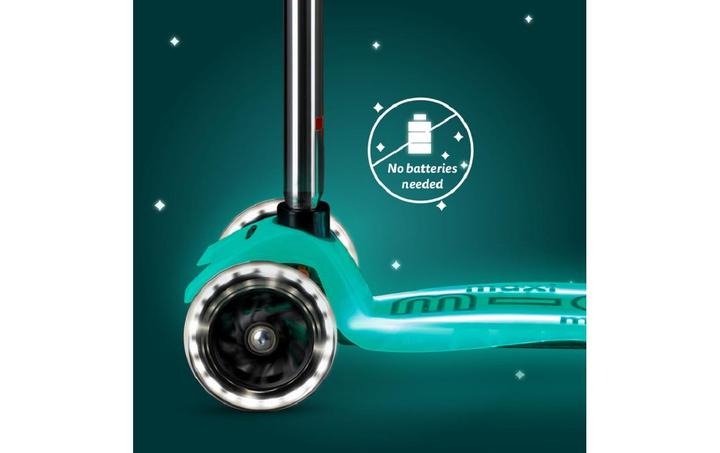 Immagine prodotto Micro Scooter Maxi Deluxe Glow LED Plus Jelly Green