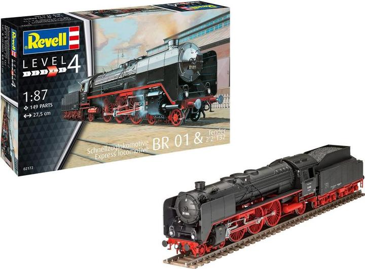 Image du produit Revell Locomotive de train rapide BR01 avec tender 2'2' T32