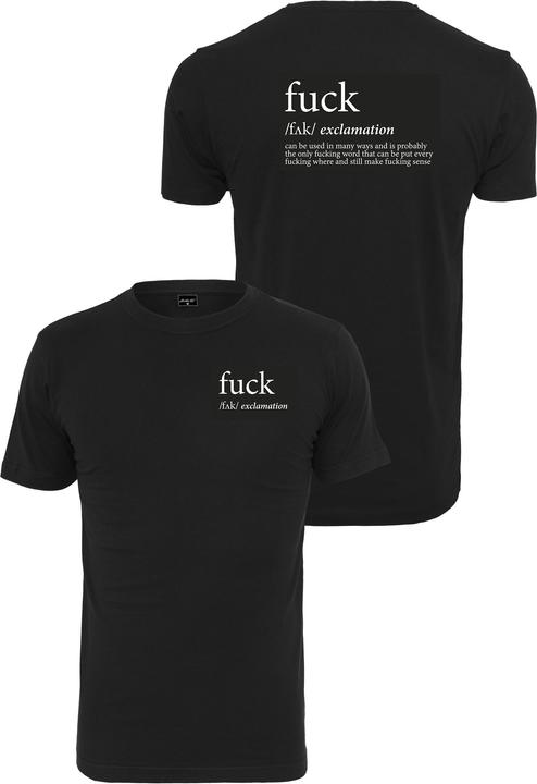 Actual product image Mister Tee FCK Tee (XL)
