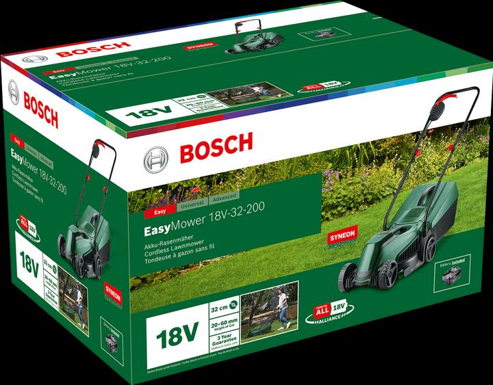 Immagine prodotto Bosch Home & Garden Tosaerba a batteria Easy Mower 18V-32-200 (Batteria ricaricabile)