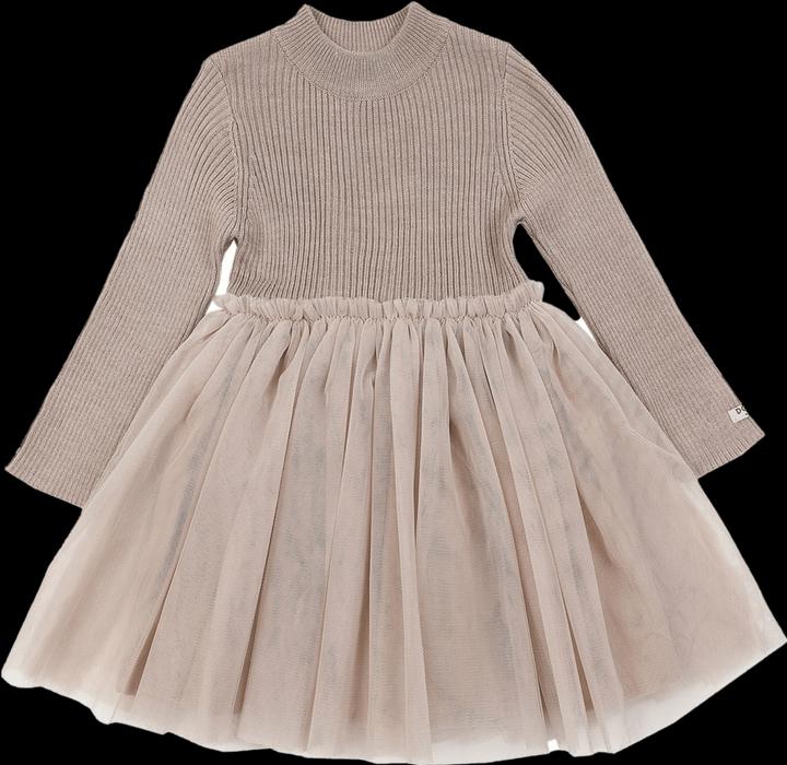 Actual product image Donsje Lotus Dress - Rose Grey (5, 6)