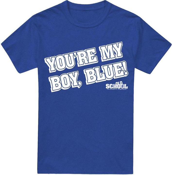 Old School My Boy Blue TShirt (S)