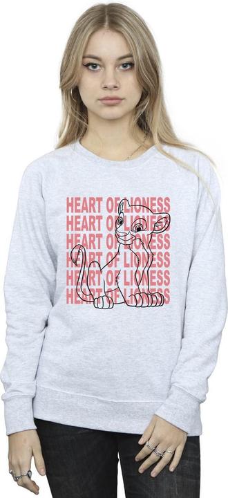 Image du produit Disney - Sweat THE LION KING HEART OF A LIONESS - Femme (XXL)