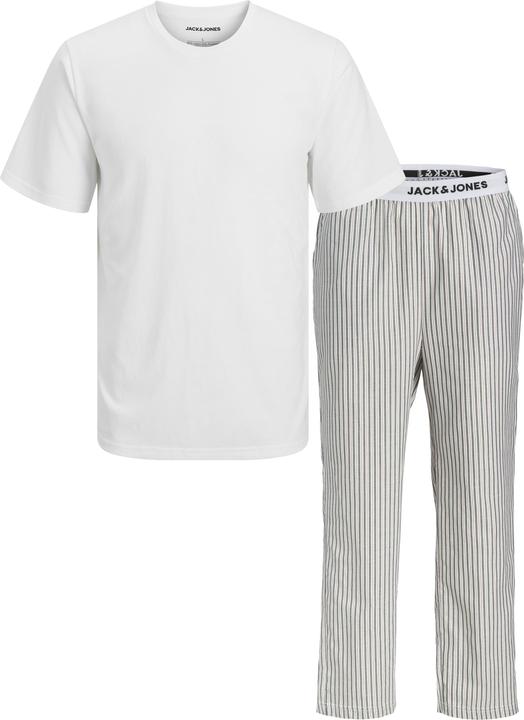 Jack & Jones Jacshawn Ss Tee And Woven Pants Styd Ln