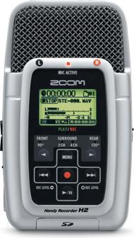 Produktbild Zoom H2, Mobiler WAV/MP3-Recorder