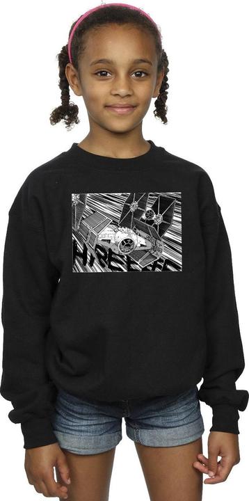 Immagine prodotto Star Wars Anime Plane Felpa Ragazze (140, 146)