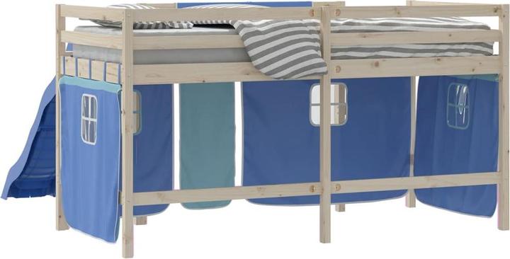 Immagine prodotto VidaXL Tende per letto a soppalco in poliestere blu,Colore: blu (100 x 75 cm, 34 x 75 cm, 60 x 75 cm, 85 x 76 cm, 80 x 43 cm)