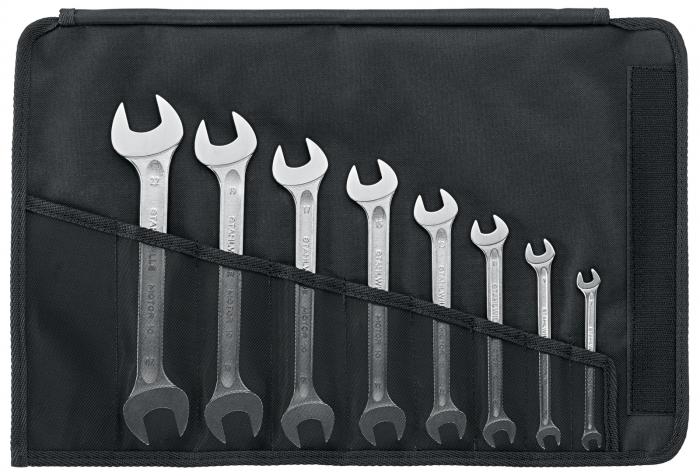 Actual product image Stahlwille Double open-ended spanner set | 10/8