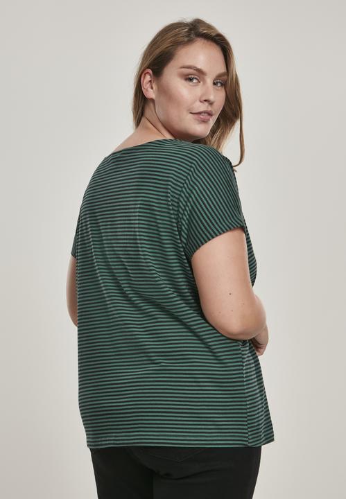 Produktbild Urban Classics Ladies Yarn Dyed Baby Stripe Tee (XXL)