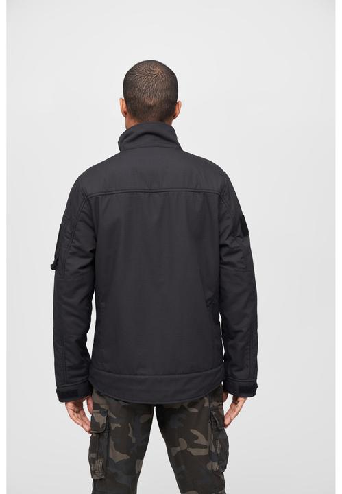Produktbild Brandit Fleece Ripstop Outdoorjacke Grösse L Farbe Schwarz (L)
