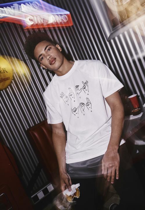 Image du produit Mister Tee FU Sign Language Tee (M)