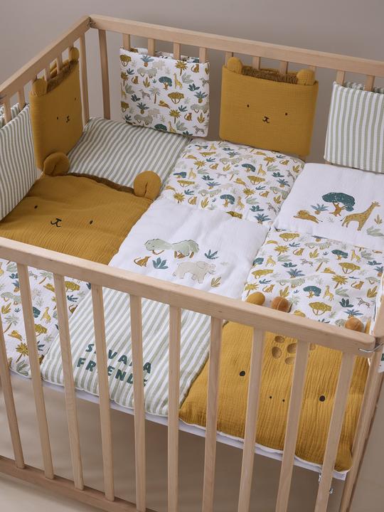 Image du produit Vertbaudet Baby Bettumrandung / Laufgitterpolster SAVANNE (22 cm, 66 cm)