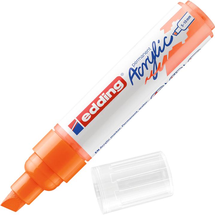 Produktbild Edding Acrylmarker 5000 Breit (Neonorange, 10 mm, 1 x)