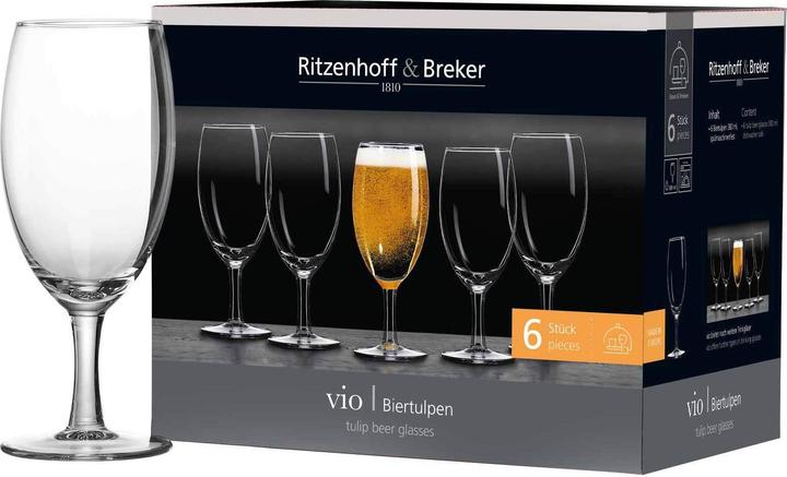 Productafbeelding Ritzenhoff & Breker Biertulp 'Vio' Set van 6 (0.38 l, 6 x)