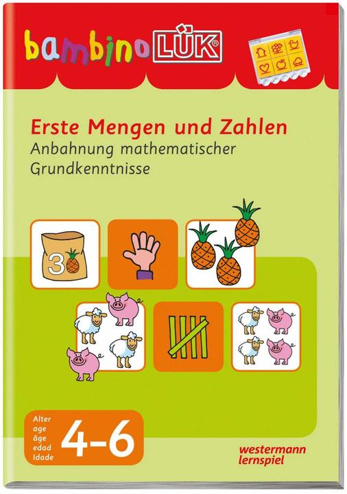 Image du produit bambinoLÜK - Erste Mengen und Zahlen (Allemand, Michael Junga, 2016)