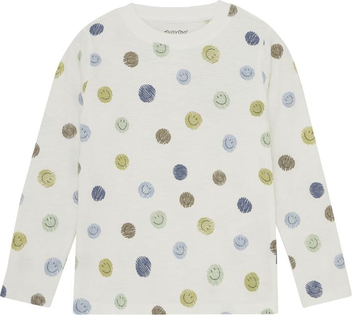 Minymo Langarmshirt Marshmallow