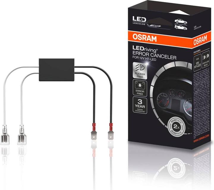 Image du produit Osram Résistance de charge CanBus LEDEC02-2HB Type (éclairage automobile) Résistance de charge Canbus