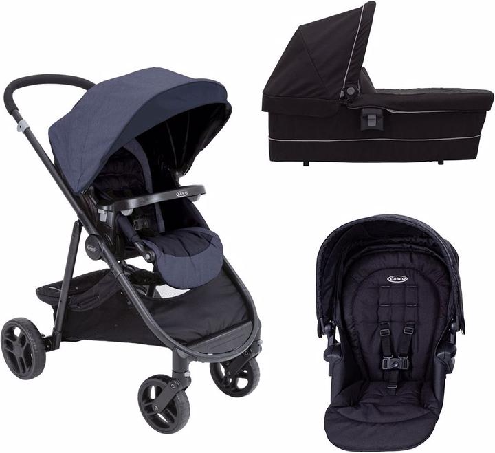 Produktbild Graco Time2Grow Geschwisterwagen mit Wanne