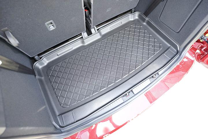Image du produit ProPlus Bac de coffre pour VW Caddy Maxi de 2020 à aujourd'hui (7 places) derrière la 3e rangée de sièges