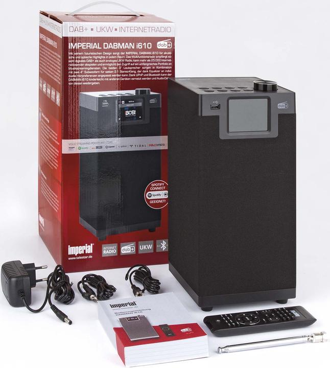 Produktbild Imperial Dabman i610 (Internetradio, DAB+, UKW, FM, Bluetooth, WLAN)
