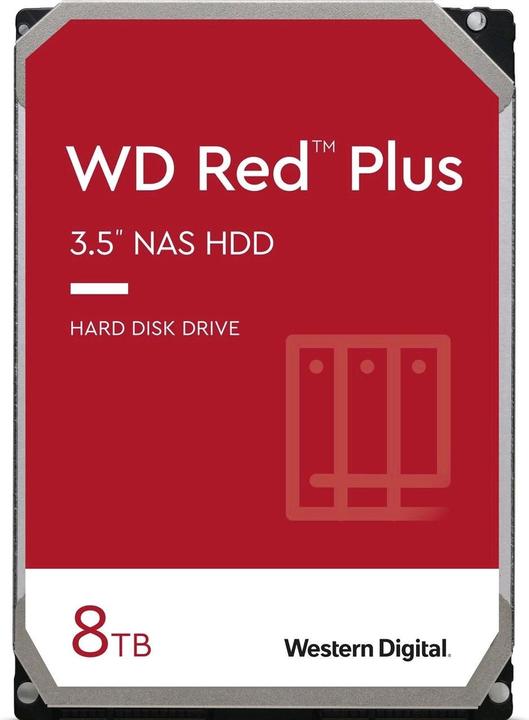 WD Red Plus (8 TB, 3.5", CMR)