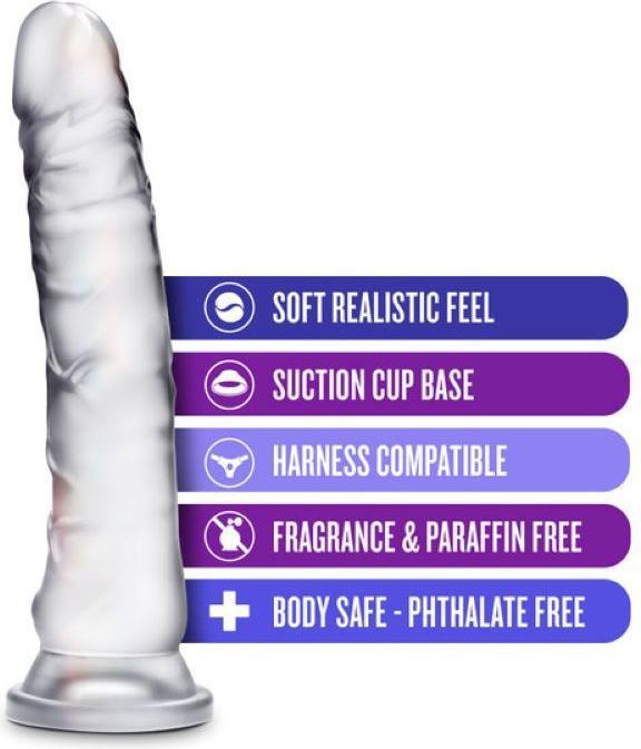 Image du produit Blush B Yours Diamond - Dildo Glisten 22 cm - Transparent