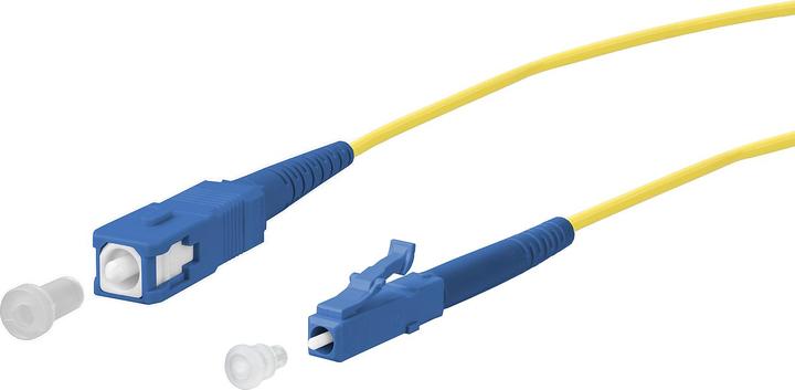 Produktbild Metz Connect LWL-Patchkabel Singlemode OS2 (LSOH, CAT7, 1 m)