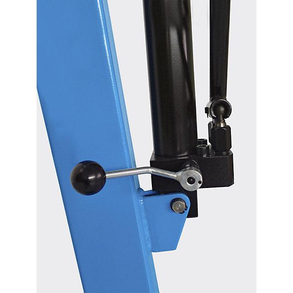 Immagine prodotto Janssen Hydraulik-Technik Gru per officina BLUE, portata 500 kg, supporto mobile puntellato, sistema