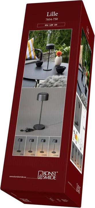 Actual product image Konstsmide Lille USB table lamp, 2200 / 2700 K, 3.5 (150 lm)
