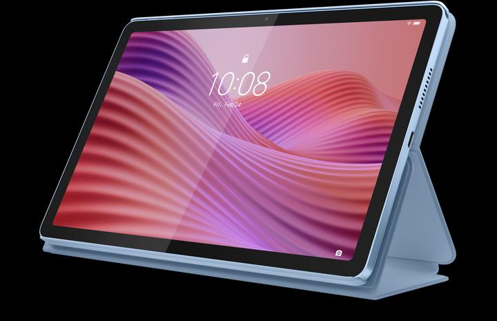 Image du produit Lenovo Onglet ZAEH 10,1 128GB Bl ? + étui folio (WLAN uniquement, 10.10", 128 Go, Bleu polaire)