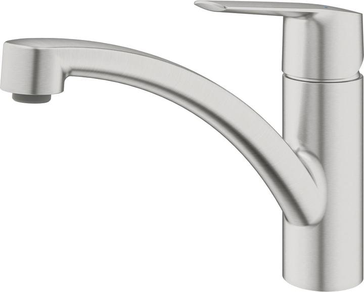 Actual product image Grohe Kitchen tap with single lever mixer Start 2021 supersteel matt 32441