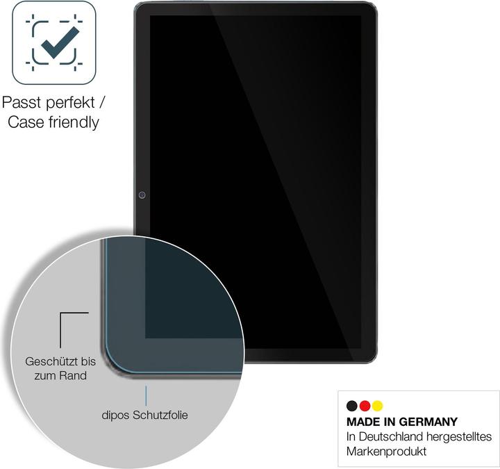 Actual product image Dipos Anti-Shock Screen Protector Clear (1 Piece, Pritom M10)