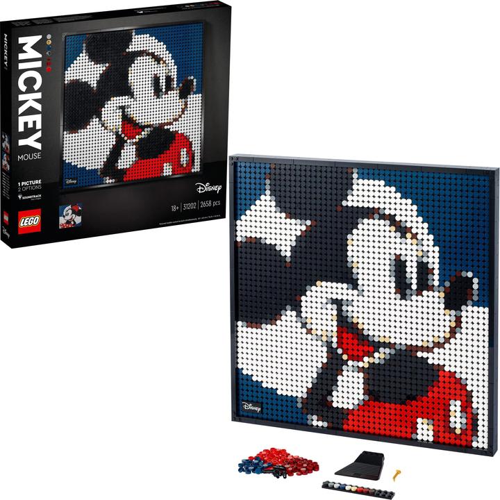 Produktbild LEGO Mickey Mouse (31202, LEGO Art, LEGO DC)