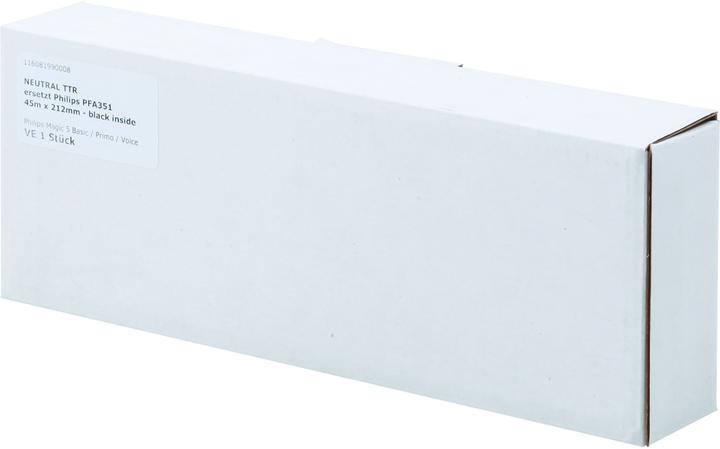Produktbild Soennecken Thermotransferrolle PFA351 140Seiten schwarz (BK)