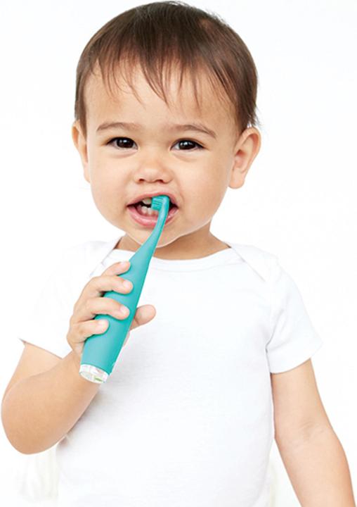 Produktbild Foreo Schallzahnbürste ISSA Baby Kiwi Green Panda (Schallzahnbürste)