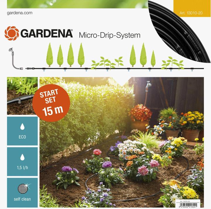 Immagine prodotto Gardena Micro-Drip-System Start Set (Set per l'irrigazione a goccia)