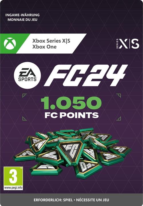 Actual product image Microsoft Xbox EA SPORTS FC 24 1050 FC POINTS Download Code