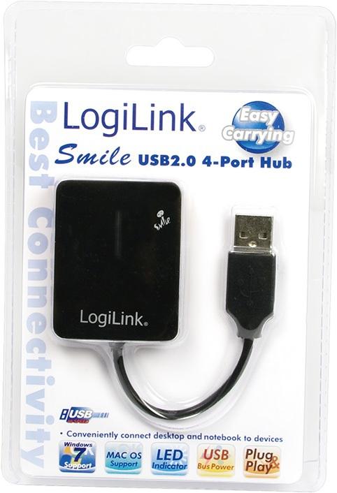 Immagine prodotto LogiLink Smile (USB-A, 4 Porti)