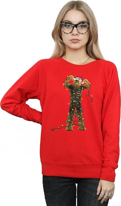 Image du produit Star Wars - Sweat CHEWBACCA CHRISTMAS LIGHTS - Femme (M)