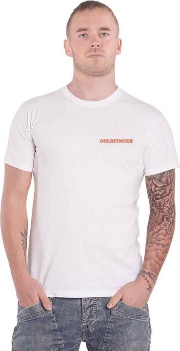 Actual product image James Bond Unisex Adult Goldfinger Profile T-Shirt (M)
