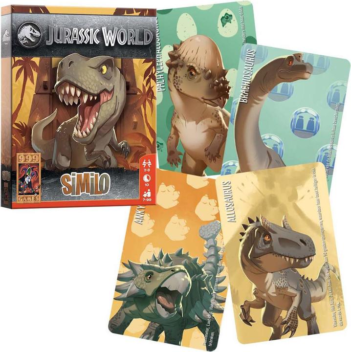 Produktbild 999Games 999 Games Similo: Jurassic World Kartenspiel
