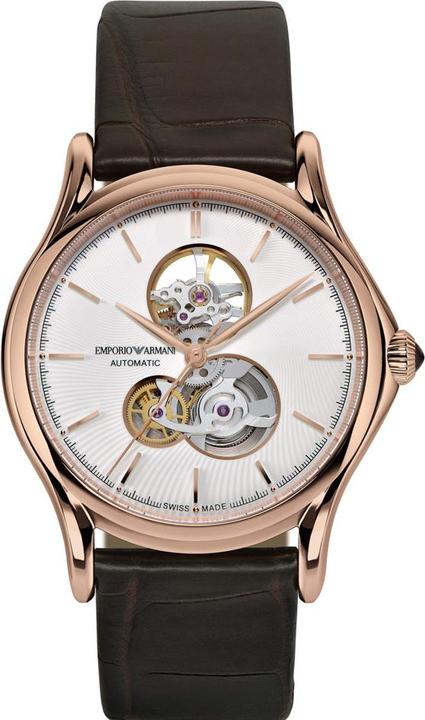 Actual product image Emporio Armani Swiss Made Classic (Analogue wristwatch, 42 mm)