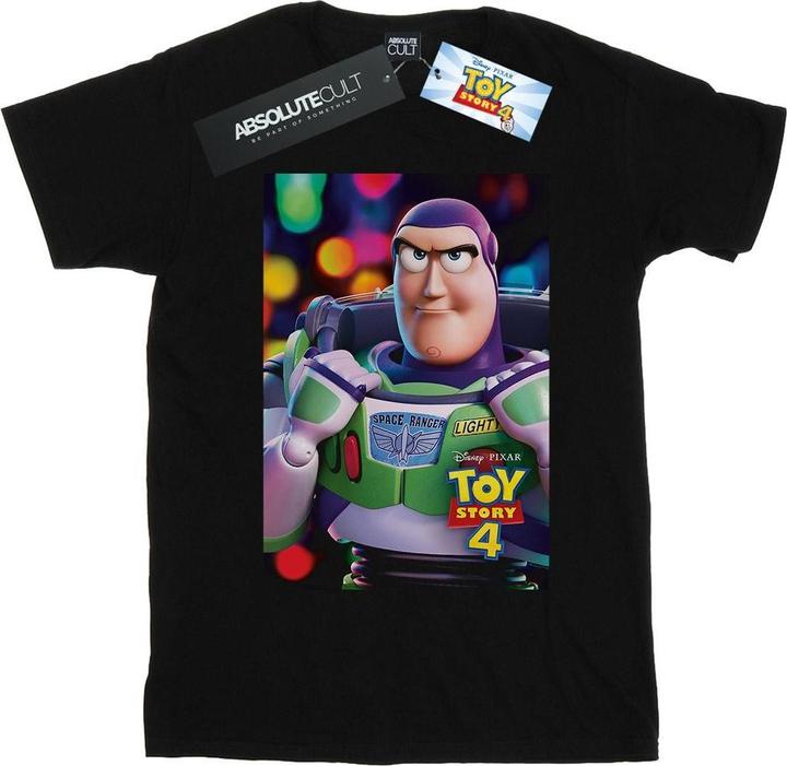 Immagine prodotto Disney Toy Story 4 Buzz Lightyear Poster Maglietta Ampia Donna (XL)