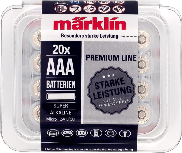 Märklin Premium Multipack Line (20 Stk., AAA)