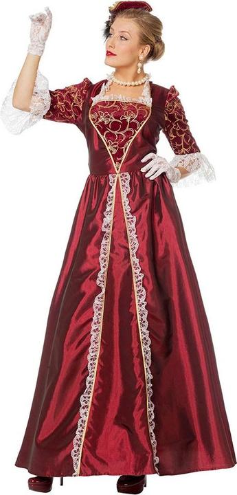 Image du produit Wilbers Costume femme marquise, taffetas, bordeaux (48)