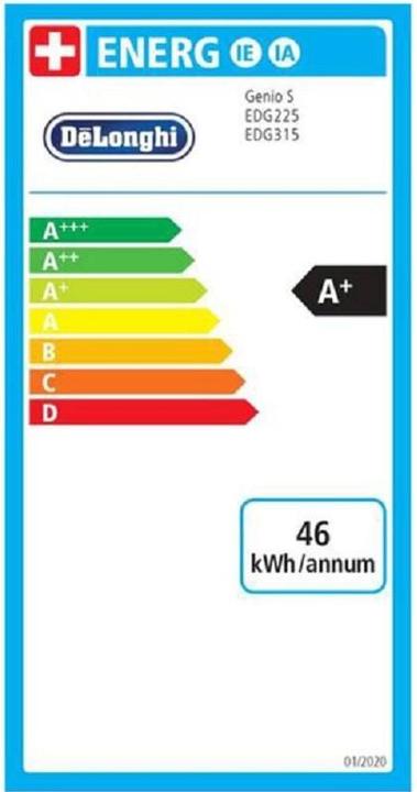 Energy Label De'Longhi Genio S Plus (NESCAFÉ Dolce Gusto, CH plug)