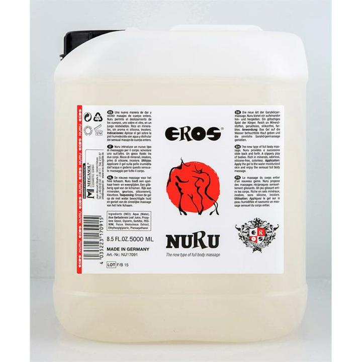 Actual product image Eros Nuru Massage Gel (5000 ml)