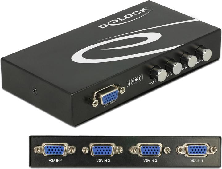 Image du produit Delock Boîte de commutation VGA 4Port