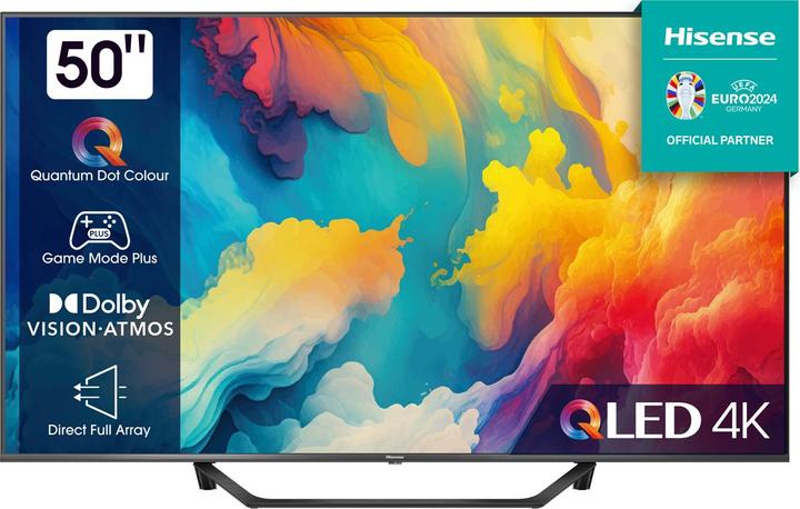 Image du produit Hisense TV 50A7KQ (50", A7K, QLED, 4K, 2023)